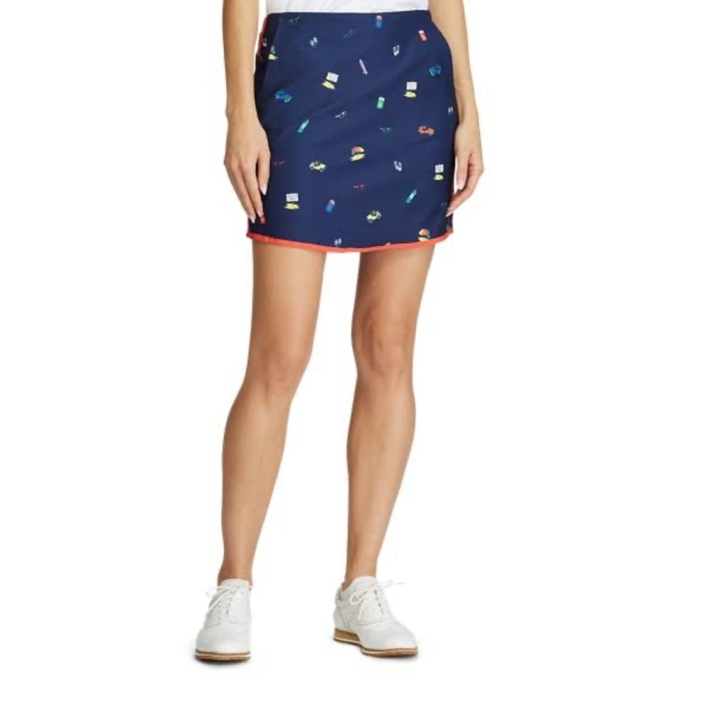 Polo Golf Ralph Lauren Navy Blue Skirt Mini Women Size 8